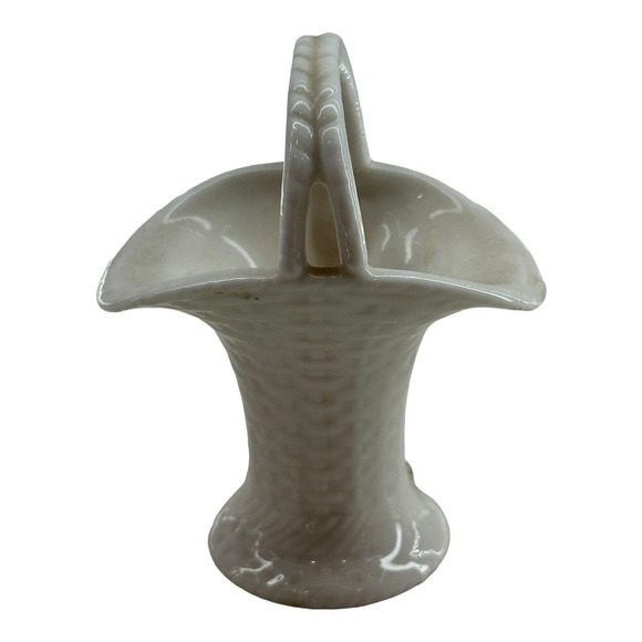 February Birthday Angel Adriane Basket Figure Purple Rhinestones DAMAGE READ VTG - Picture 3 of 12